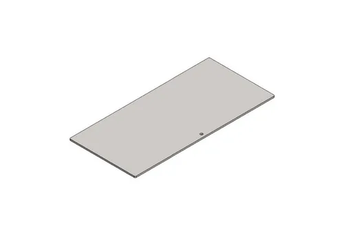 Heizgasumlenkplatte 400x188x4mm aus Stahl für Hark Kamine - Robuste Heizgasumlenkplatte 400x188x4mm aus Stahl, ideal für Hark Kamine. Sie sorgt für optimalen Wärmefluss und ist perfekt für den professionellen Einsatz geeignet.