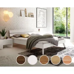 Hasena Trento 16 Ortona Bettgestell in weiß von Hasena