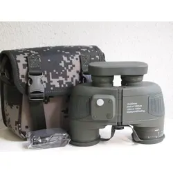 Militär Marine Fernglas 10x50 mit BAK4 Porro und Kompass