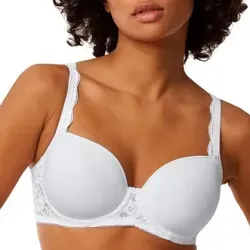 Triumph Damen Amourette WP Bra, Weiss, 80D - Funktionsunterwäsche, leichter und atmungsaktiver Spacer-BH mit Bügel für perfekten Komfort und eine schmeichelnde Passform dank tiefem Rückenausschnitt und verstellbaren Trägern.