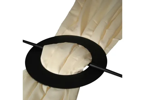 Liedeco Gardinenring Dekoring, Vorhänge, (1-St) in schwarz von Liedeco