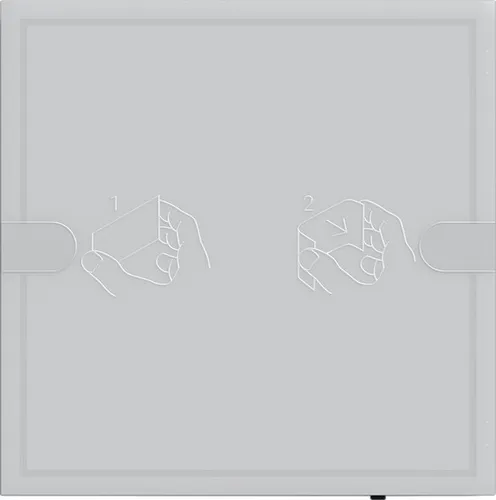 Gira 5001028 KNX Tastsensor 4 Komfort 1-fach TS4 Anthrazit - Smart Home Haussteuerung mit vielseitigen Funktionen: Tastsensor mit taktilem Feedback, dimmbar, Jalousiesteuerung, individuelle Wippensets und Temperaturmessung für optimalen Komfort.