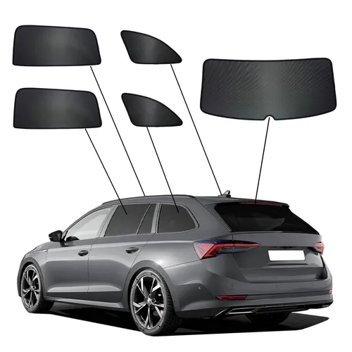 Produktbild Auto Sonnenschutz Sichtschutz UV-Schutz Skoda Octavia 4 Kombi 2020- SunClip
