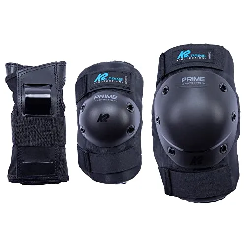 K2 Armschoner K2 PRIME PAD SET SLIM BLACK - BLUE XL - Hochwertige Armschoner für optimalen Schutz beim Rollschuhlaufen. Das schlanke Design sorgt für Bewegungsfreiheit und Komfort. Ideal für Freizeit und Sport.