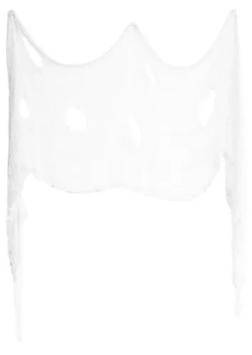 Funny Fashion Dekoobjekt Dekostoff Lumpenstoff Spinnennetz 400 x 76 cm, We