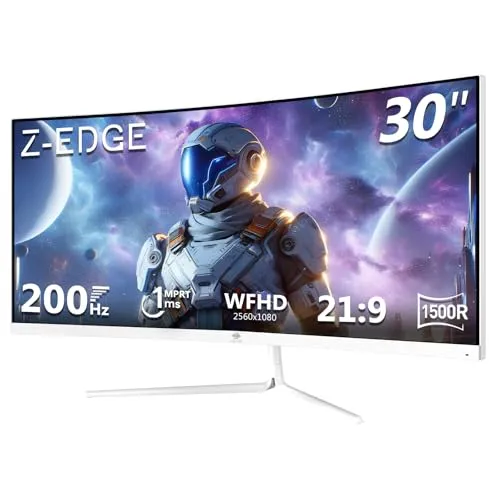 Z-Edge 30 Zoll Ultrawide Curved Gaming Monitor 200Hz von Z Z-Edge