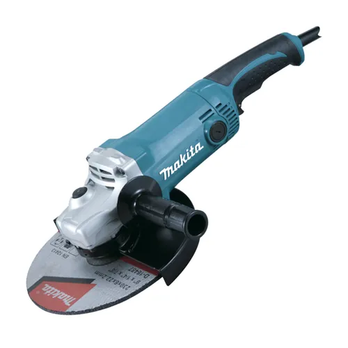Makita GA9050 230MM Winkelschleifer - Schleifmaschine mit 2000W Leistung, ideal für präzises Schleifen und Trennen, leicht und handlich für vielseitige Anwendungen.