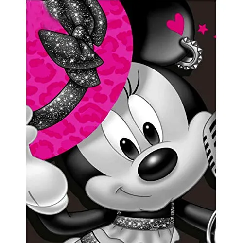 5D-Diamant-Malerei-Set, Kristall-Strass-Diamant-Stickerei, Gemälde, Kunsthandwerk für Zuhause, Wanddekoration, rund, 30,5 x 40,6 cm