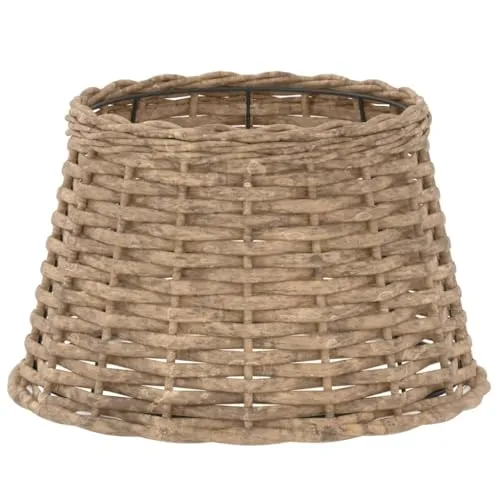 vidaXL Lampenschirm aus Weidengeflecht in braun von vidaXL