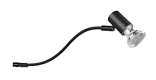 Trio Leuchten Badezimmer Spiegelleuchte Giada 283400132, Metall Schwarz matt, exkl. 1x GU10