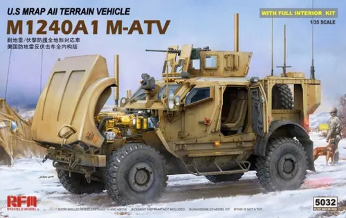 Rye Field Model RM-5032 - 1:35 M-ATV (MRAP All terrain vehicle) M1024A1 - Neu