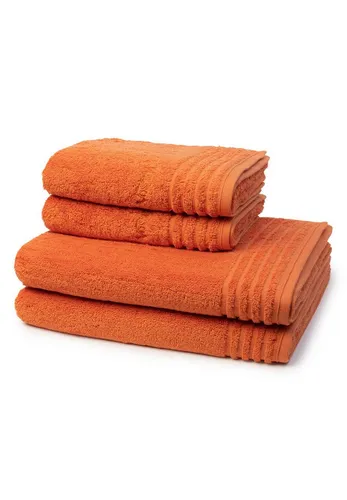 Vossen Handtuch Set Vienna Style Supersoft in orange von Vossen