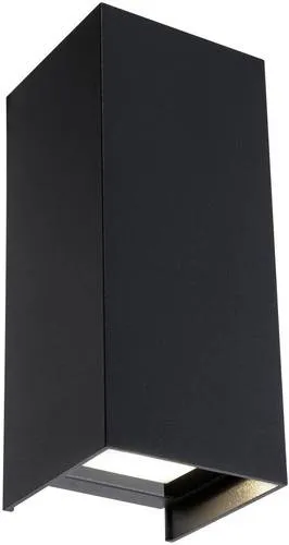 Paulmann 94326 Wandleuchte LED Anthrazit - Lampen, robuste Wandaufbauleuchte mit 2x2,8W LED, setzt attraktive Lichteffekte und erhöht die Sicherheit in Eingangsbereichen.
