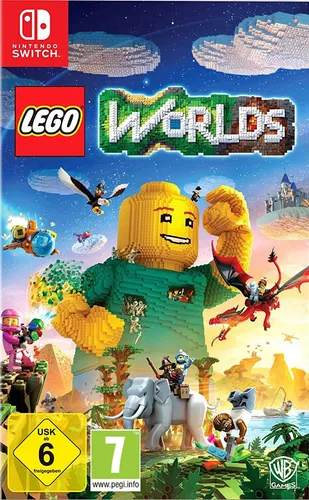 LEGO Worlds Nintendo Switch-Spiel - Nintendo Switch-Spiel, entdecke und erschaffe endlose LEGO-Welten mit kreativen Abenteuern und anpassbaren Charakteren – unendlicher Spielspaß für die ganze Familie!
