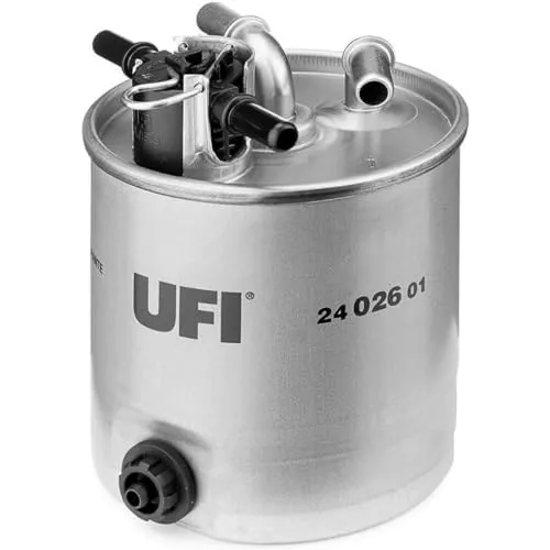 UFI Kraftstofffilter 24.026.01 - Hochwertiger Kraftstofffilter für optimale Motorleistung und Schutz vor Verunreinigungen, ideal für zahlreiche Fahrzeugmodelle.