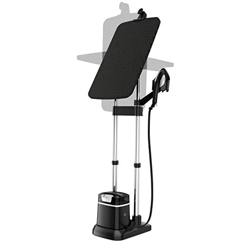 Calor Ixeo+ All-in-One Dampfbügeleisen, integriertes Smart Board mit 3 Positionen, Dampfbügeleisen, Dampfbügeleisen, Twin Boiler-Technologie, Pumpendruck 5 bar, ultraleicht QT1510C0