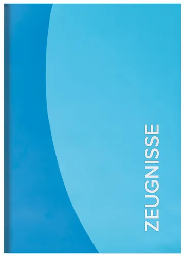 ROTH Zeugnismappe Duo DIN A4 blau inkl. 12 PP-Hüllen