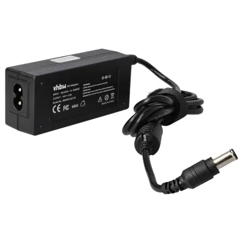 vhbw 1x Netzteil kompatibel mit Samsung S22B350H, S22B360HW, S22D300NY, S23B300B, S23B300B, S23B350H Monitor - 200 cm
