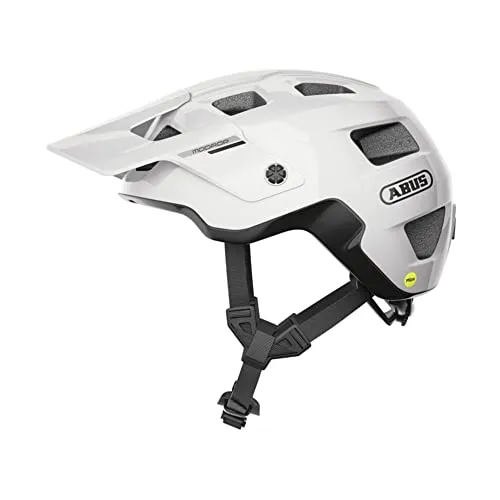 ABUS MTB-Helm MoDrop MIPS - Sicherer Mountainbike-Helm mit individuellem Tragekomfort - Fahrradhelm mit MIPS-Technologie für optimalen Aufprallschutz und individuelle Passform. Ideal für Abenteuer im Gelände, ausgestattet mit guter Belüftung und Ponytail-Kompatibilität.