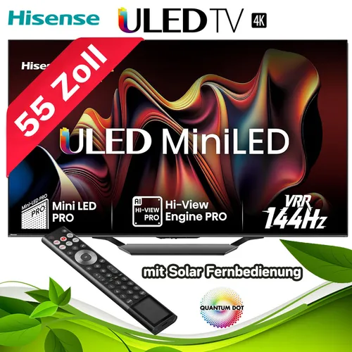 Hisense ULED Mini LED TV 55U7NQ von Hisense TV