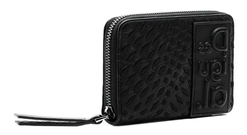 Desigual Mone Magna Marisa Wallet S Black - Trendige Damen-Geldbörse - Funktionale und moderne Geldbörse mit schöner Bestickung, ideal für stilbewusste Frauen. Maße: 13,5 x 10 x 3 cm.