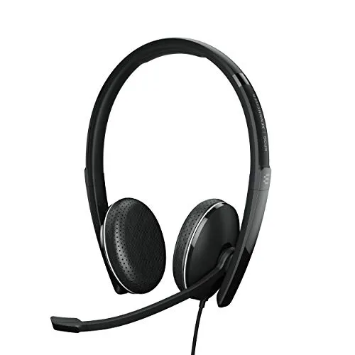 EPOS | SENNHEISER ADAPT 165 II Kopfhörer Kabelgebunden Kopfband Büro/Callcenter Schwarz