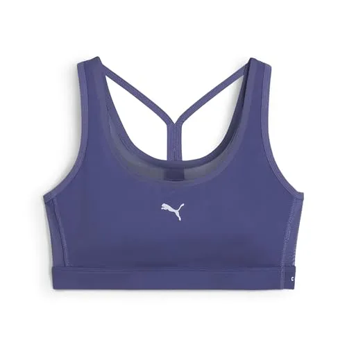 Puma 4KEEPS Cloudspun Bra blue crystal (46) XS - Sportunterwäsche für Damen, der 4KEEPS Cloudspun Bra bietet ultimativen Komfort mit CLOUDSPUN-Technologie, feuchtigkeitsableitendem Material und 4-Wege-Stretch für optimale Bewegungsfreiheit beim Laufen und Training.