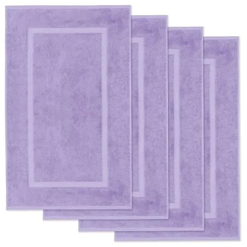 Badematten & Badteppiche Lila von Lavea