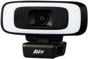 AVer CAM130 Konferenzkamera, 4K UHD, 120° Weitwinkel - Webcam mit 4K Auflösung und intelligenter Beleuchtung für optimale Meetings, ideal für kleine Räume und Homeoffice, schützt Ihre Privatsphäre mit integrierter Objektivabdeckung.