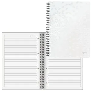 Leitz Collegeblock 4637-00-01, WOW, A4, Rand rundum 80 g/m² 80 Blatt mit Kopfzeile liniert