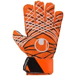 uhlsport Torwarthandschuhe Torwarthandschuhe STARTER RESIST+ (Paar, 1-St., mit Verschluss) orange|schwarz 7.5