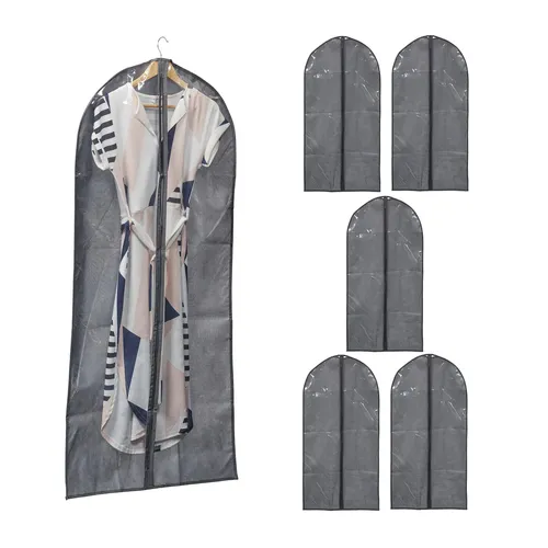 Kleidersack Kleiderschutzhülle Anzugtasche Schutzhülle für Kleidung 6 Stück