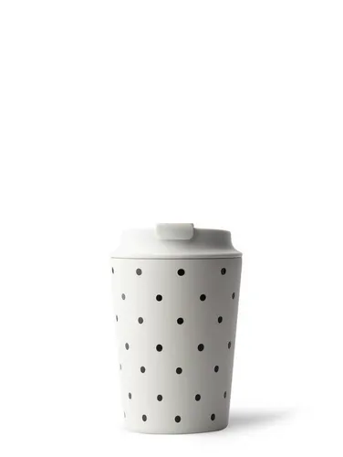 MAMEIDO Thermobecher 350 ml - Auslaufsicherer Edelstahl Kaffeebecher to go - Eleganter Thermobecher aus hochwertigem Edelstahl, der Getränke bis zu 4 Stunden heiß und 8 Stunden kalt hält. Ideal für unterwegs und perfekt für alle, die ihren Kaffee stilvoll genießen möchten.