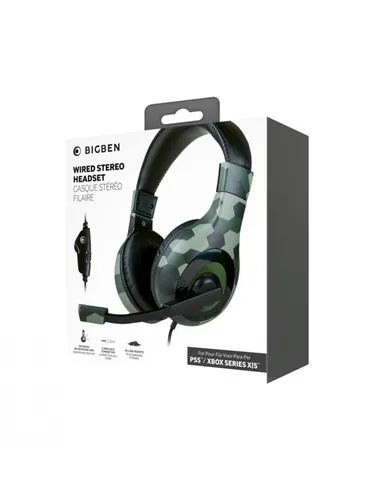 Stereo Gaming Headset V1 in grün von Bigben