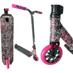 Root Industries Type R Stunt-Scooter - Schwarz/Pink, 82,5 cm - Roller/Kickboards – Hochwertiger Stunt-Scooter für jeden Fahrstil, ideal für Anfänger und Fortgeschrittene, mit IHC-Compression für optimale Performance.