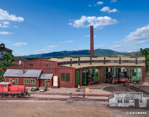 Vollmer 45758 Lokschuppen 6 ständig