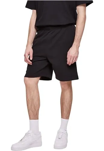 URBAN CLASSICS Herren Shorts Urban Classic New Short schwarz L - Bequeme Herren Shorts aus 100% Polyester, ideal für Freizeit und Sport. Atmungsaktiv und leicht, perfekte Passform in Größe L für optimale Bewegungsfreiheit.