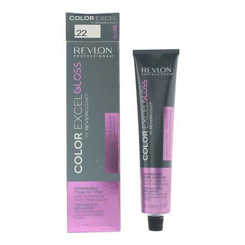 Revlon Revlonissimo Colorsmetique Color Excel Gloss .22 Intense Hair Color 70ml