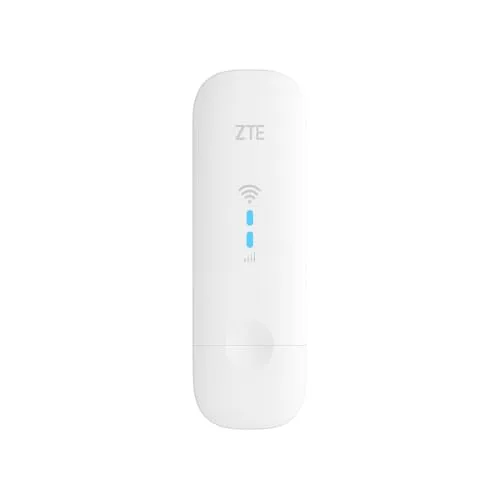 ZTE MF79U Wingle CAT4-4G entsperrtes WLAN-USB-Modem, kostengünstiges Reise-WLAN, 150 Mbit/s, Externe Antennenanschlüsse, Weiß