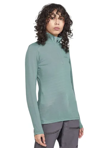 Craft Funktionsshirt Core Gain Midlayer L - Herren-Shirt aus weichem Stretchmaterial, ideal für Sportarten wie Skifahren, Joggen und Wandern. Atmungsaktiv und wärmend für optimalen Komfort.