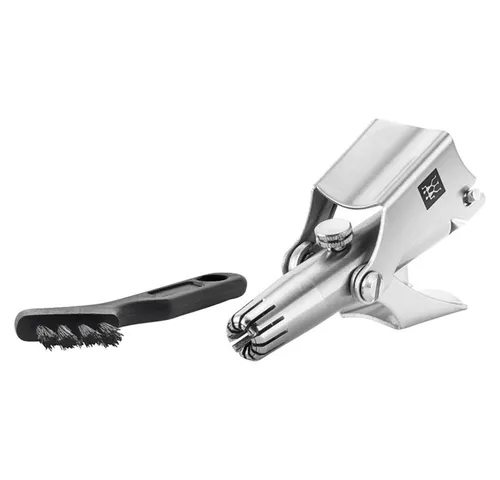 Zwilling Nasen- und Ohrenhaartrimmer - Hochwertiger Nasenhaartrimmer aus mattiertem Edelstahl, ideal für präzise Haarentfernung und ein gepflegtes Aussehen.