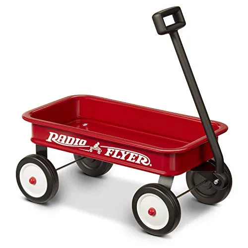 Radio Flyer My 1st Wagon, roter Spielzeugwagen für Kinder in rot von Radio Flyer