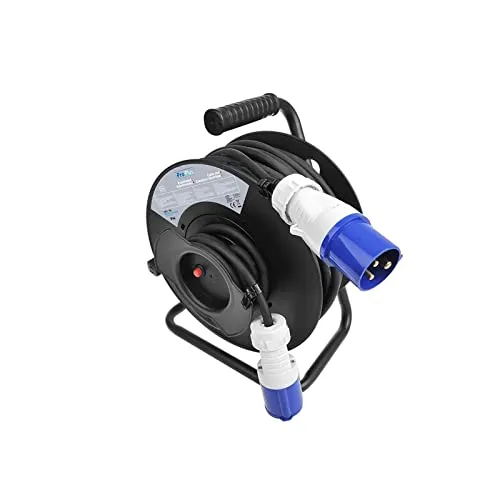 ProPlus CEE Kabeltrommel 25 Meter 3X 1,5 mm Thermoschutzschalter IP44