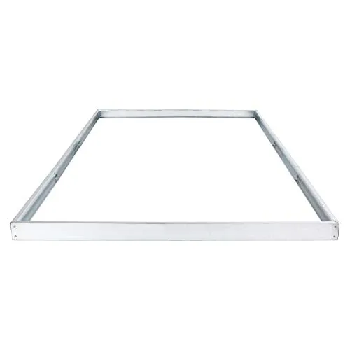 Zelsius Stahl Fundamentrahmen 372 x 189 x 10 cm | Stabil für Gewächshäuser - Gartengewächshäuser | Verzinkter Stahlfundamentrahmen sorgt für optimale Standfestigkeit und Sicherheit Ihres Gewächshauses, ideal für windige Bedingungen.