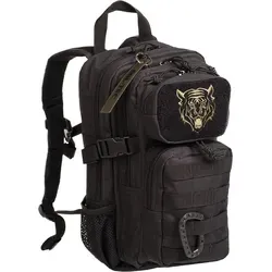 Mil-Tec US Assault Pack Kinderrucksack (14l) - Wanderrucksack für Kinder, robust und stylisch mit MOLLE-System, ideal für Schule und Outdoor-Aktivitäten. Ergonomisch und bequem für lange Tragezeiten.