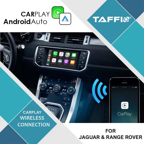 CarPlay Android Auto Media Interface für Range Rover Infiniti Jaguar - Ermöglicht nahtlose Smartphone-Integration für ein verbessertes Fahrerlebnis. Ideal für das Armaturenbrett, sorgt für Unterhaltung und Konnektivität unterwegs.