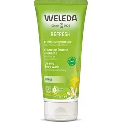 Weleda Citrus Duschcreme 200 ml - Körperpflege, feuchtigkeitsspendende Duschcreme für zarte Haut, reinigt sanft und schützt die natürliche Hydrolipidbarriere.