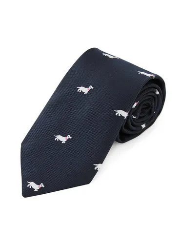 axy Herren Krawatte mit Motiv 7,5 cm - Hochwertige Herren Krawatte aus 100% Kunstseide, 7,5 cm breit, in stilvoller Geschenkbox – ideal als Geschenk oder für besondere Anlässe.