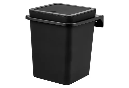 bremermann Kosmetikeimer Savona mit Soft-Touch Oberfläche - Haushaltszubehör mit edlem Design und Wandhalterung für flexible Platzierung. Der 6 Liter Eimer bietet durch den Beutel-Klappring mehr Hygiene und diskrete Müllentsorgung.