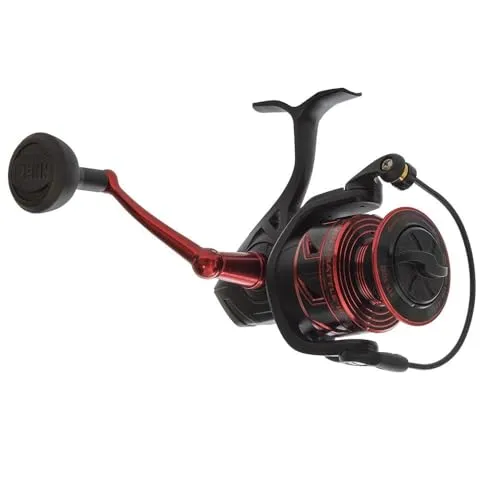 PENN Battle III Spinnrollen, Black Red von Penn